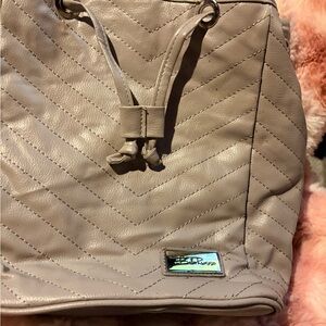 Russ Taupe Quilted Women's Backpack